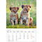 Bildkalender Korsch Tierkinder 2026, mit Tierbaby-Fotomotiven, B 235 x H 335 mm, Papier