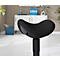 Bimos Sattelhocker, Sattelsitz, 3D-Sitzdynamik, Sitzhöhe 540-800 mm, Universalrollen Ø 65 mm, schwarz
