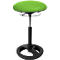 Bipedestador Sitness HIGH BOB, para sentarse de forma ergonómica, regulable en altura, efecto columpio, H 490-700 mm, verde manzana, marco con recubrimiento de polvo negro