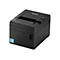 Imprimante thermique Bixolon noire ; logo, interrupteur d'alimentation, logo Energy Star.