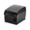 Schwarzer Bondrucker mit den Beschriftungen Power, Error, Paper und Feed.