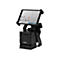 Schwarzes Kassensystem mit Tablet, auf dem ein Bestellvorgang abgebildet ist.