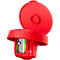 Blikslijper Stabilo woody 3 in 1, voor links- en rechtshandigen, verwisselbare mesjes, H 62 mm, rood