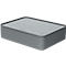 Bloc à ustensile Allison HAN organiseur intelligent, empilable, avec couvercle, pieds antidérapants en caoutchouc plastique ABS, granite-gris