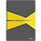 Bloc collège Office 464700 LEITZ®, format A4, reliure plastifiée, quadrillé, jaune