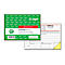 Bloc de reçus SD 121 sigel®, format A6 paysage, avec numérotation continue, papier autocopiant