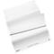 Bloc de rotafolio Herlitz, en blanco, con 6 agujeros, perforado, 650 mm de ancho x 980 mm de alto, papel blanco, 5 unidades de 20 hojas cada una