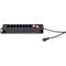 Bloc multiprise, 10 prises, avec interrupteur, noir, Premium-Line