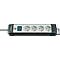 Bloc multiprises Packpool, 4 bornes, avec interrupteur de sécurité, câble d'alimentation 1,8 m