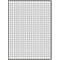Bloc-notes à spirale LANDRÉ, quadrillé, A7, 70 g/m², sans bois, blanc, 40 feuilles