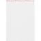 Bloc-notes ELCO, quadrillé avec interlignes de 4 mm, format A4, 100 feuilles, blanc