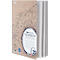 Bloc-notes LANDRÉ Recycling, 80 feuilles, DIN A4+, 70 g/m², 4 perforations, reliure à spirales, OPTIK PAPER®, linéature 27, bleu
