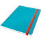 Bloc-notes Leitz Cosy, DIN B5, quadrillé, reliure spirale, papier 100 g/m², 80 feuilles, bleu