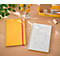 Bloc-notes Leitz Cosy, DIN B5, quadrillé, reliure spirale, papier 100 g/m², 80 feuilles, jaune