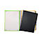 Bloc-notes Oxford TOUCH European Book, DIN A4+, quadrillé, Optik Paper®, reliure à double spirale, avec tableau blanc, marron