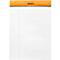 Bloc-notes Rhodia No.16, DIN A5, 80 feuilles, agrafé, dos cartonné, 80 g/m², ligné, avec marge, orange