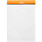 Bloc-notes Rhodia No.16, DIN A5, 80 feuilles, agrafé, dos cartonné, 80 g/m², pointillé, orange