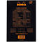 Bloc-notes Rhodia No.16, DIN A5, 80 feuilles, agrafé, dos cartonné, 80 g/m², quadrillé, noir