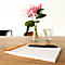 Bloc-notes Rhodia No.16, DIN A5, 80 feuilles, agrafé, dos cartonné, 80 g/m², quadrillé, orange