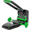 Blocklocher NOVUS B 2200 re+new, für 2- & 4-fach Lochung, bis zu 200 Blatt, Auto-Papieranschlag, DIN-Arretierung, Vollmetall & Recycling-Kunststoff