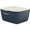 Blocs à tiroirs Leitz® Cosy, compatible avec les aliments, pour A4 et A5, 2 tiroirs, avec pieds en caoutchouc, L 251 x P 275 x H 143 mm, gris