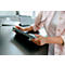 Bluetooth Tastatur Cherry KW 7100 Mini BT Slate Blue, QWERTZ, Multi-Device, kompaktes Format, inkl. Transporttasche