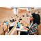 Bluetooth toetsenbord Cherry KW 7100 Mini BT Milk White, QWERTZ, voor meerdere apparaten, compact formaat, incl. draagtas