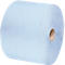 Bobine d'essuyage multi-usages, absorbant ultra rapide, 1 épaisseur, bleu, 1 rouleau