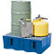 Bodem-/palletbak met gegalvaniseerd rooster