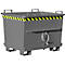 Bodemklepcontainer BKB 700, grijs
