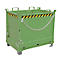 Bodemklepcontainer FB 750, groen