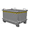 Bodemklepcontainer SB 500, grijs