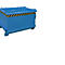 Bodemklepcontainer SB 750, blauw
