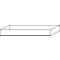 Bodemopvangbak Abz voor asecos veiligheidskasten van de series Q30, Q90 en S90, polypropyleen, grijs, B 1049 x D 505 x H 116 mm, 33 l