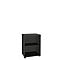 Boekenkast, 2 OH, fijne spaanplaat, B 600 x D 450 x H 820 mm, grafiet