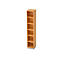Boekenkast, spaanplaat, B 400 x D 400 mm, 6 OH, beukendecor