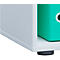 Boekenkast van hout, 5 OH, in hoogte verstelbare legborden, B 700 x D 400 x H 1780 mm, wit