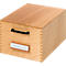 Boîte à fiches en bois HAN, format A6, 500-900 fiches