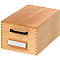Boîte à fiches HAN, bois, format A7, 500-900 fiches