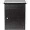 Boîte à paquets Phoenix PB0580, volume 61 l, résistant aux intempéries, Smart System, antivol, serrure à clé, L 440 x P 350 x H 580 mm, acier, noir