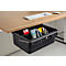 Boîte à ustensiles WINEA TOOLZ MyKit, compartimentage intérieur, serrure WINI, avec poignée, L 350 x P 247 x H 145 mm, gris