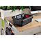 Boîte à ustensiles WINEA TOOLZ MyKit, compartimentage intérieur, serrure WINI, avec poignée, L 350 x P 247 x H 145 mm, gris