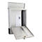 Boîte aux lettres Corto Rottner, avec emplacement pour journaux, L 300 x P 100 x H 435 mm, montage mural, serrure à cylindre, inox