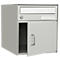 Boîte aux lettres Wega, pour montage autoportant, alu blanc