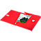 Boîte de classement Leitz Recycle, jusqu'à DIN A4, largeur de dos 30 mm, pour jusqu'à 250 feuilles, PP, rouge