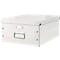 Boîte de rangement Click + Store Leitz®, en carton, pour format A3, blanc