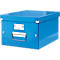 Boîte de rangement Click + Store Leitz®, en carton, pour format A4, bleu