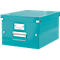 Boîte de rangement Click + Store Leitz®, en carton, pour format A4, bleu pétrole