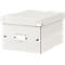 Boîte de rangement Click + Store Leitz®, en carton, pour format A5, blanc