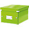 Boîte de rangement Click + Store Leitz®, en carton, pour format A5, vert